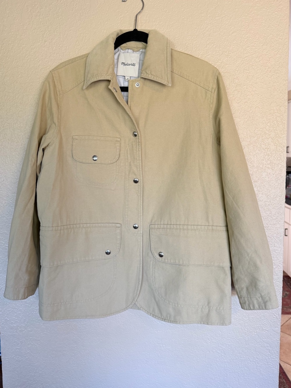 Women’s Madewell heavyweight organic cotton canvas barn jacket